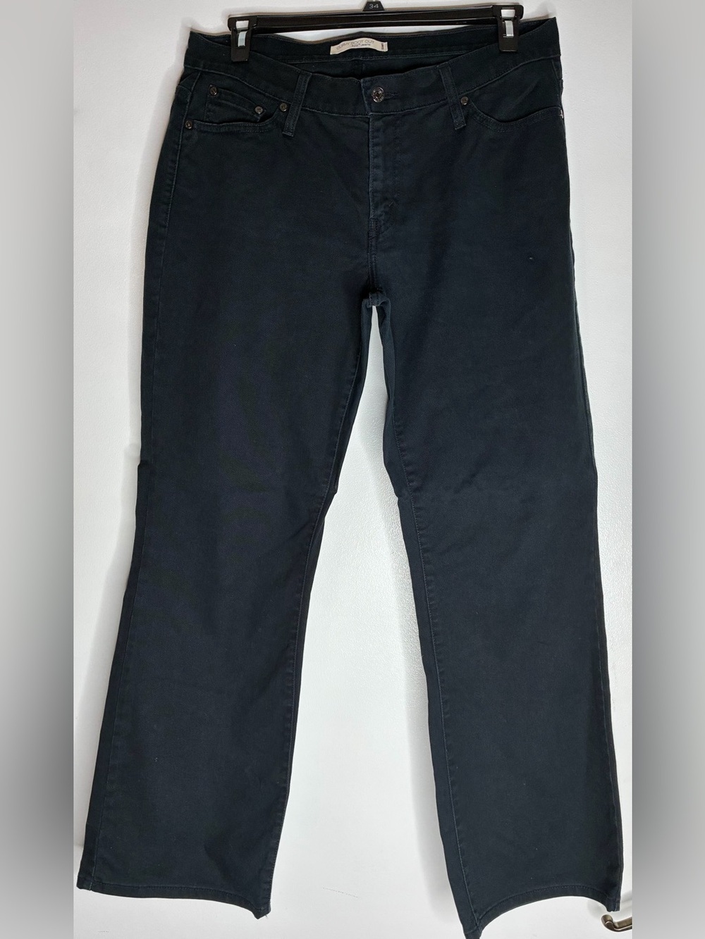 Levi's 529 Women Curvy Bootleg Black  Jeans